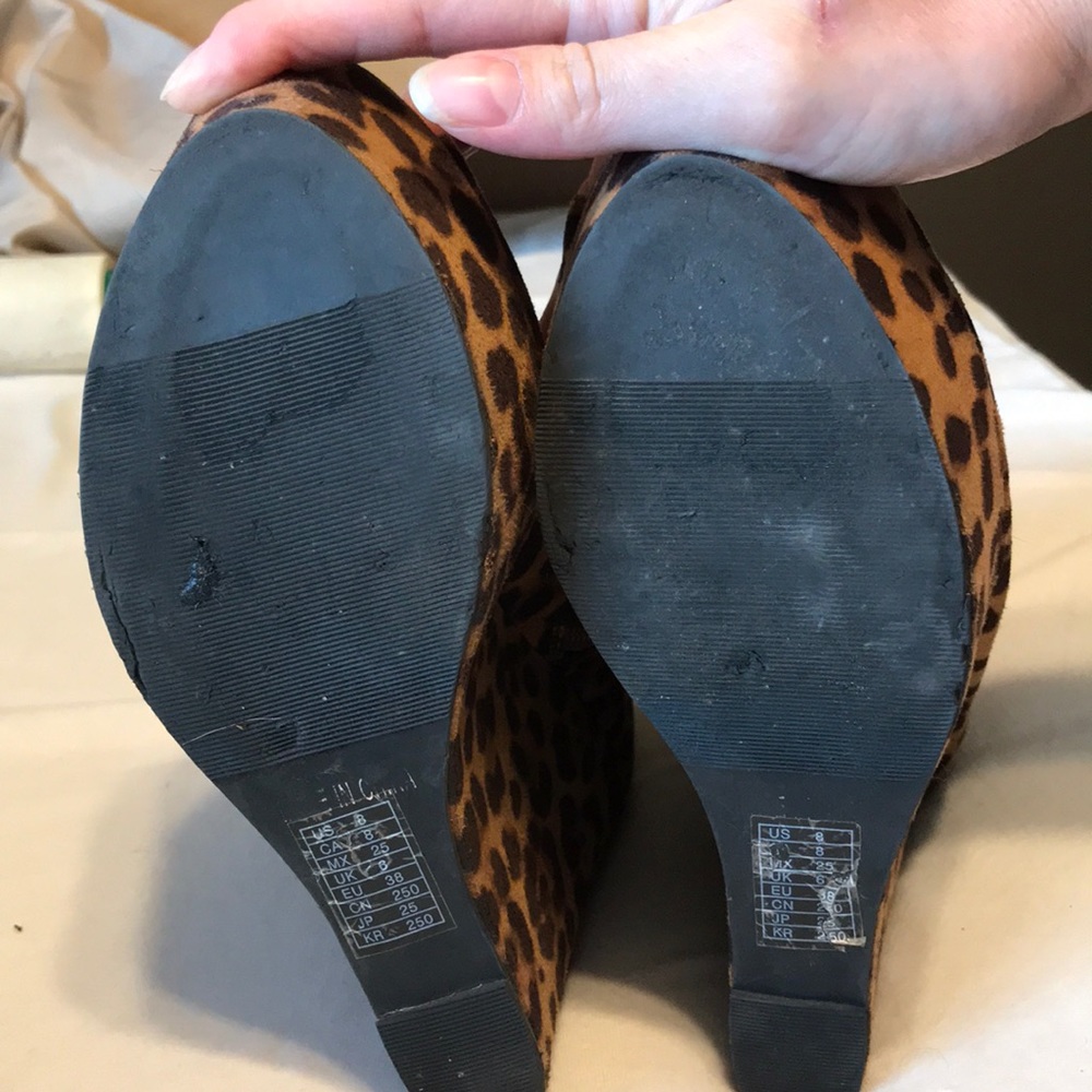 Leopard wedges - Picture 4 of 5